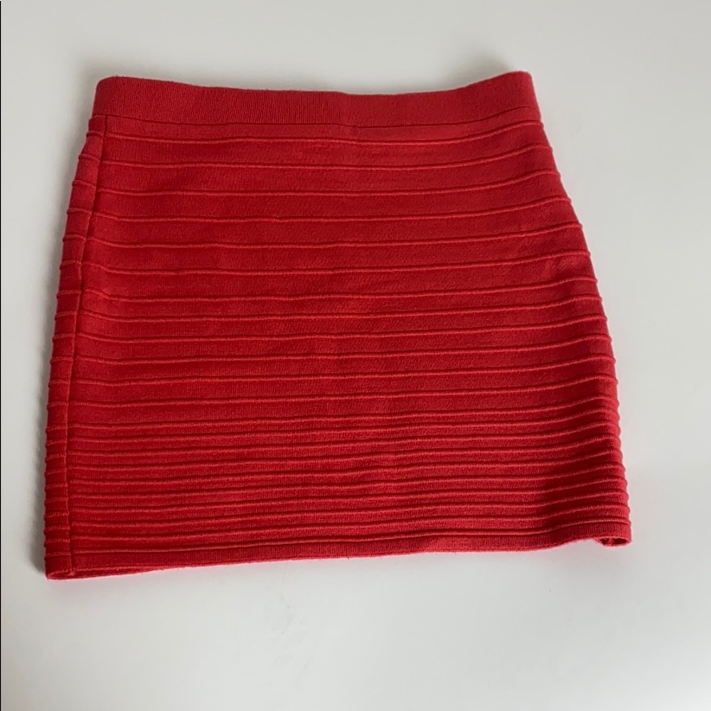 Mini skirt red forever 21 size m